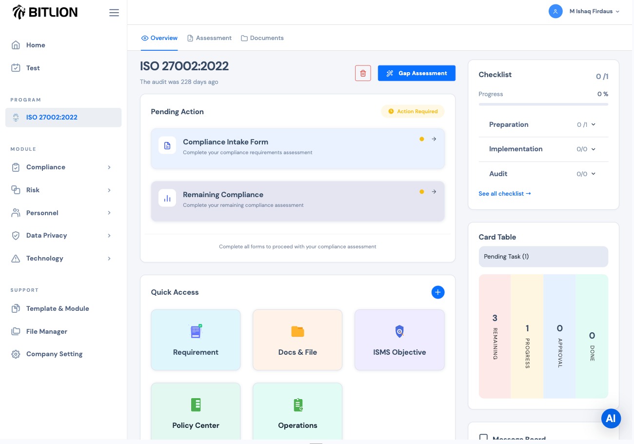 TrustSec AI Dashboard Preview